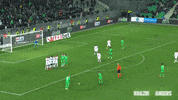 Goal Top GIF by AS Saint-Étienne