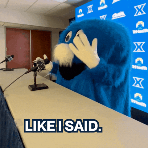 Lets Go X Im Right GIF by Xavier University