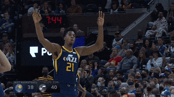 Hassan Whiteside 3-Pointer GIF by Utah Jazz