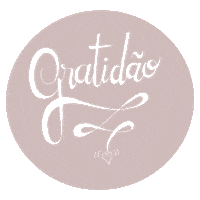 Gratidao Sticker
