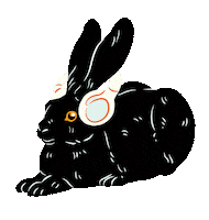 Relevanzreporter music news podcast bunny Sticker