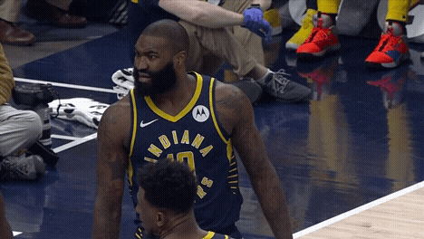 angry kyle oquinn GIF by Indiana Pacers