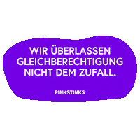 Pinkstinks feminism internationalwomensday frauenpower feminismus Sticker