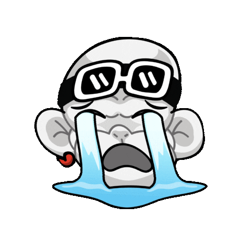 Sad Emoji Sticker by Zhot Shotz