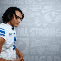 Byu Football Hello GIF by BYU Cougars