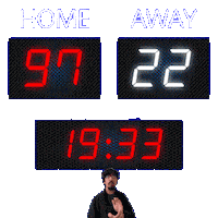 22 Away Sticker