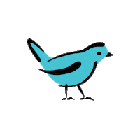Bird Create Sticker by Riley Blake Designs