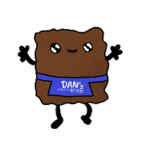 Dansbites happy dance crazy weird Sticker
