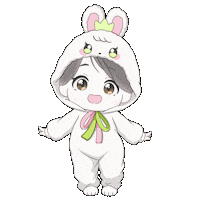 Park Eun Bin Halloween Sticker