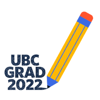 Graduation Classof2022 Sticker by University of British Columbia