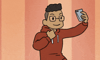 animation selfie GIF by Augenblick Studios