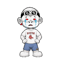 Sad Baseball Fan Sticker by Zhot
