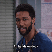 Greys Anatomy Help GIF by ABC Network