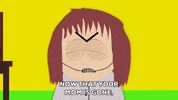 angry shelly marsh GIF by South Park 