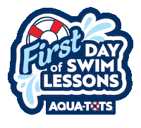 Vacation Swim Lessons Sticker by AquaTots