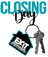 EXITRealtyIslandElite real estate house realtor key Sticker