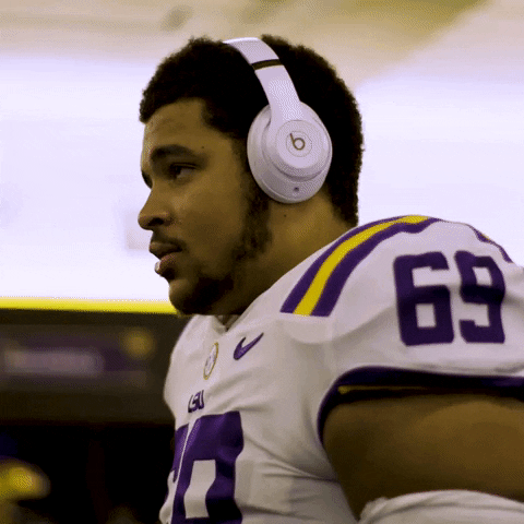 Lsu Football Win GIF by LSU Tigers