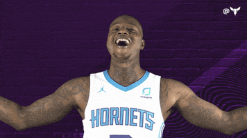 Terry Rozier Sport GIF by Charlotte Hornets