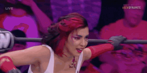 Hikaru Shida Wrestling GIF by AEWonTV