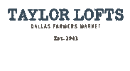 taylorlofts downtown dallas dallas farmers market taylor lofts Sticker