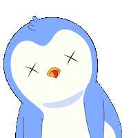 Tired Good Night Sticker by Pudgy Penguins