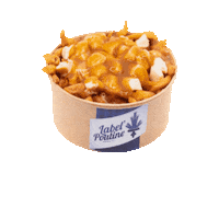 labelpoutine food canada quebec toulouse Sticker