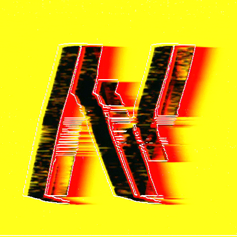 Glitch Alphabet GIF by #BASILIO
