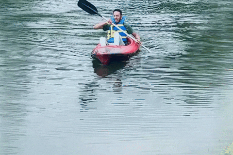 Lake Kayaking GIF by Junzie-J