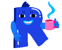 Happy Coffee Time Sticker by Wonder & Render