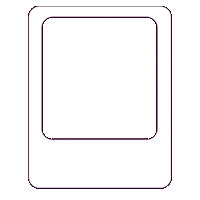 Frame Polaroid Sticker