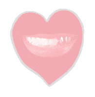 heart smile Sticker by Smilebooth