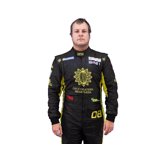 Chocolate Driver Sticker by Porsche GT3 Cup Brasil