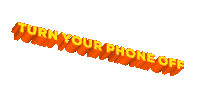 Turn Your Phone Off Sticker by systaime