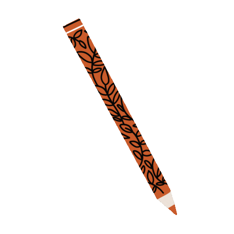 julianaeigner giphyupload pencil scissors papelaria Sticker