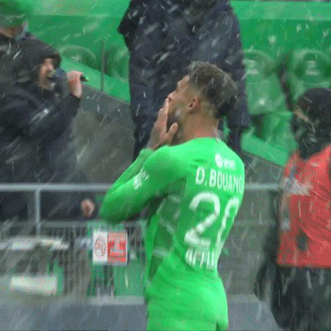 Football Sport GIF by AS Saint-Étienne