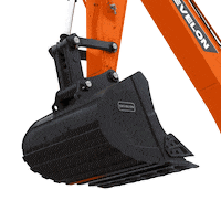 DevelonAsia hyundai have a nice day excavator develon Sticker