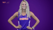 purple aces evansville GIF by Missouri Valley Conference