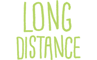 Long Distance Sticker by Simon Kids