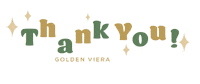 Cosmetics Thank You Sticker by Golden Viera
