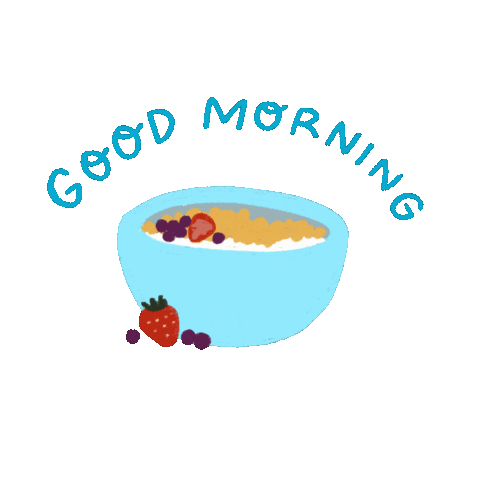 Good Morning Food Sticker