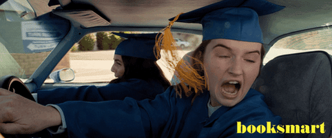 driving high school GIF by Booksmart