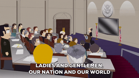 world meeting GIF by South Park 