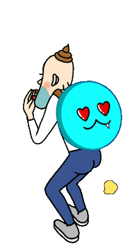 I Love Sticker