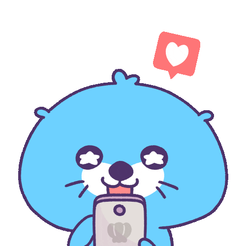 Heart Love Sticker by OtterSmile