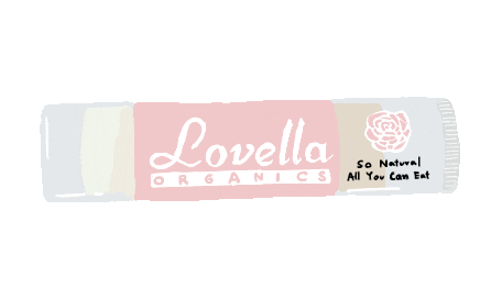 Rose Love Sticker by Lovella Organics