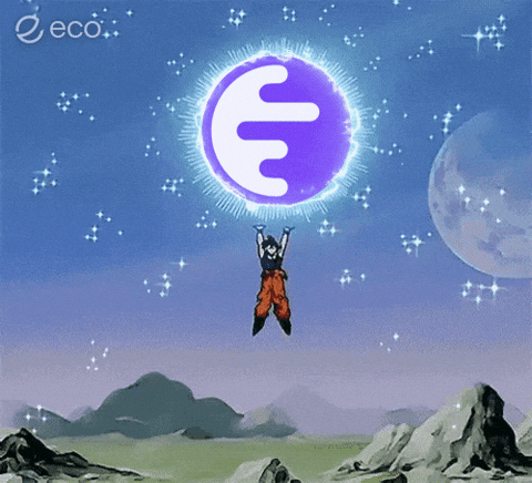 To The Moon Crypto GIF by Eco