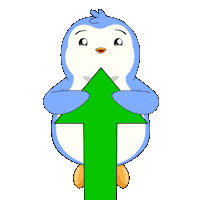 Locked In Crypto Sticker by Pudgy Penguins