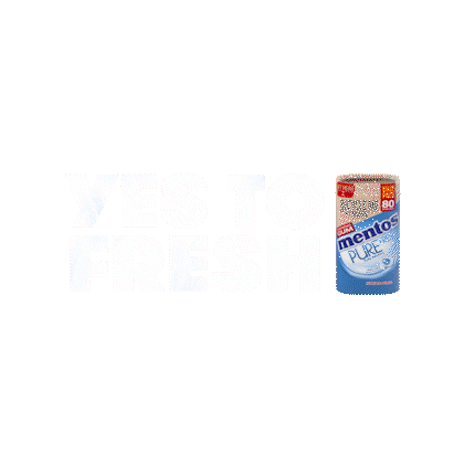 Gum Refresh Sticker by mentos