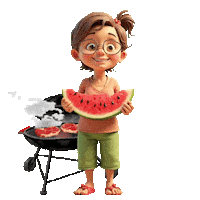 Summer Friends Sticker