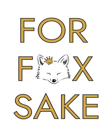 The Fox M Sticker by The Fox Mercantile